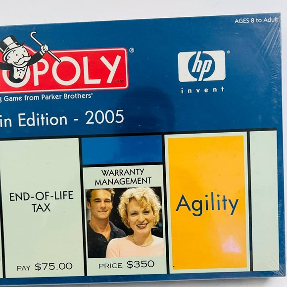 Vintage Monopoly HP Invent Supply Chain 2005 Edition Board Game‎ New Sealed - Picture 3 of 7